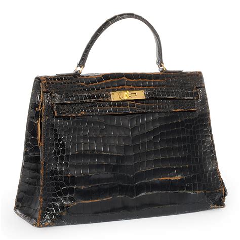 Hermes kelly crocodile bag